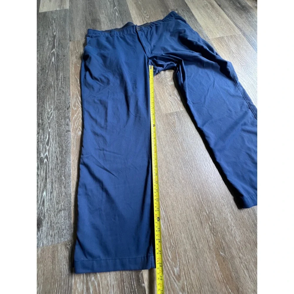 Under Armour Showdown Pants Mens 42/30 Blue Golf Performance Trousers Stretch